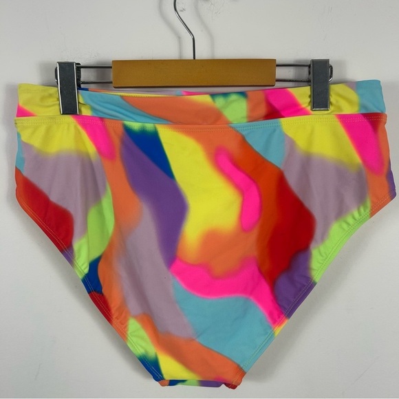 💕NOBO Colorful High-Waisted Bikini Bottoms XL NWOT - Picture 3 of 7